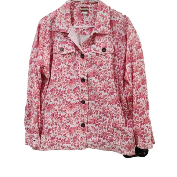 Tudor Court Pink Flower Jacket - Picture 2 of 12